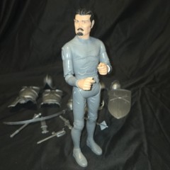 Marx Toys Noble Knights 12″ Figure Lot 1999 Reissue 5 Figures Armor COA Booklet