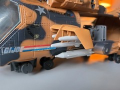 Vintage GI Joe Tomahawk Helicopter with Lift Ticket 1986 Hasbro