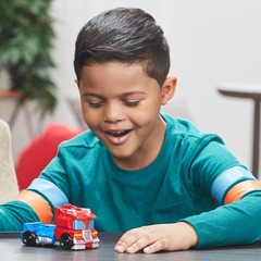 Transformers Playskool Heroes Rescue Bots Academy Team Optimus Prime, 4.5-Inch