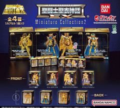 Saint Seiya Cloth Myth EX Miniature Collection 2 Complete Set 4 Gashapon Figure