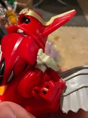 Vintage Bandai 1996 Power Rangers Zeo Deluxe Megazord Figure Incomplete (Read)