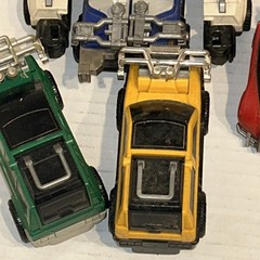 BANDAI Power Rangers Carranger DX RV ROBO TURBO Megazord Japan Damaged A3
