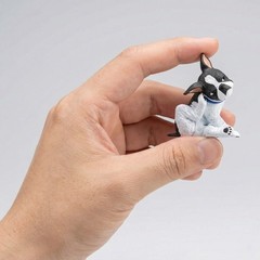 Scratching French Bulldog Beagle Dog Gashapon Figure 1 Random Capsule Toy