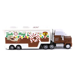 Set of 2 Disney Pixar Cars No.101 TACH-O-MINT Hauler Truck Alloy Model Toy Gift