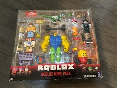 ROBLOX MEME PACK Game Pack Action Figure Set NO CODE! Open Box ROBL0X Toys