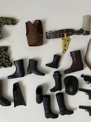 Vintage Action Jack and John Wayne Action Figure Doll Accessories