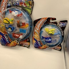 DREAMWORKS TURBO RACING TEAM 7-PACK Snail Cars RESCUE SQUAD & Skidmark NEW