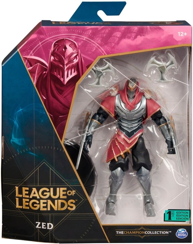League of Legends – ZED 4″ Inch Action Figure – 1st Edition Champion Collection