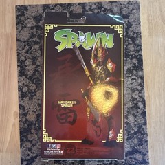 McFarlane Toys Mandarin Spawn Spawn Action Figure w/ Sword, Red/Gold/Black