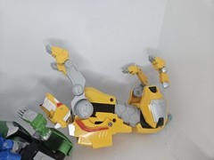 2017 Voltron Action Figure 4 Lion pieces robot Playmate DWA used Red Blue Green