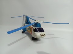 Helicopter Resgate CHiPs California Highway Patrol Glasslite Brazil Vintage 80 s