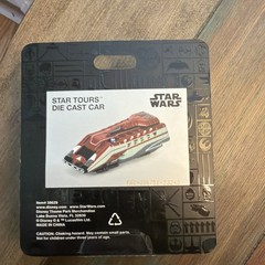 NIB Disney Parks Star Wars Star Tours Starspeeder Die Cast Car Vehicle Toy