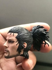 1/6 Male Head Sculpt Japanese Warrior Miyamoto Musashi F 12” Action Figure Body