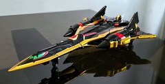 Metal Cardbot W Nightgriffon Gold Gryphon Bomber Transform Robot Plane 2025