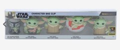NIB Star Wars The Mandalorian The Child Bag Clip Set