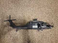 BBI ELITE Army Black Hawk Helicopter 3.75 1/18 1:18 Scale