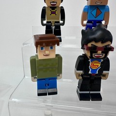 Jazwares Tube Heroes Figures Lot Captainsparklez Vikkstar123 TNT More Set Of 6