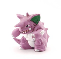 Vintage POKEMON Tomy NIDOKING Authentic CGTSJ 1990s Toy Mini Figure Collectible