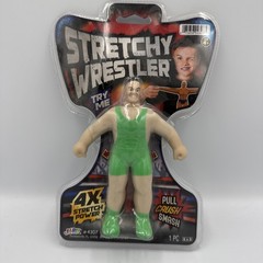 Stretchy Wrestler 4X Stretch Power Pull Crush Smash GREEN Body Suit