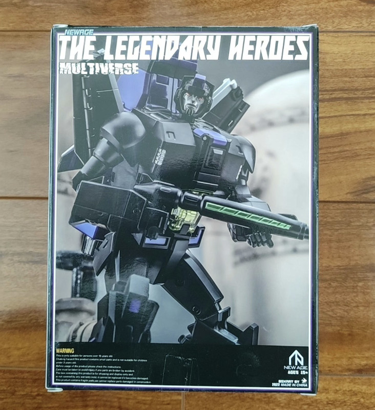 Ready! New Newage H45B Strange Love Jetfire Black Ver. FireFox Action FIgure
