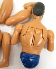 Hasbro Super Joe 1977 Action Figure Parts Working Chest Pack & Outfit Vtg 70s