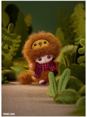 POP MART Dimoo The Secret Theatre Club Series Pendant Plush Doll – Timid Lion