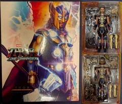 HOT TOYS THOR LOVE THUNDER DELUXE MMS656 CHRIS HEMSWORTH 1/6 Used Rare Japan