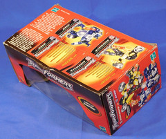 TRANSFORMERS RID SIDEWAYS VS AXER 2001 SEALED IN ROUGH BOX HASBRO