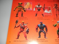 1985 MOTU Heroic & Evil Warrior Figure Display Magazine Trade Ad Poster Promo