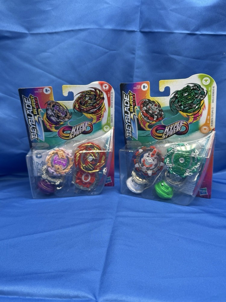Beyblade Shield Kerbeus K5 Behemoth Cyclops C5 Forneus F5 Master Devolos D5