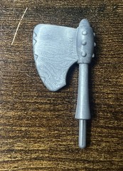 MOTU Ram Man Silver Axe Vintage He-Man Action Figure Weapon Accessory Part 1982