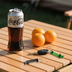 50X Bottle Opener Key Ring Portable Keyring Keychain Aluminum Beer Bar Tool Claw