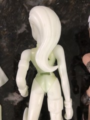 Nira X Plasma Glow In The Dark & Gold Cyber Skin Suit Variant 1997 Skybolt 6”