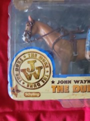 John Wayne The Duke Figure Dollor Dollar Horse w/Box Schylling 100 Years