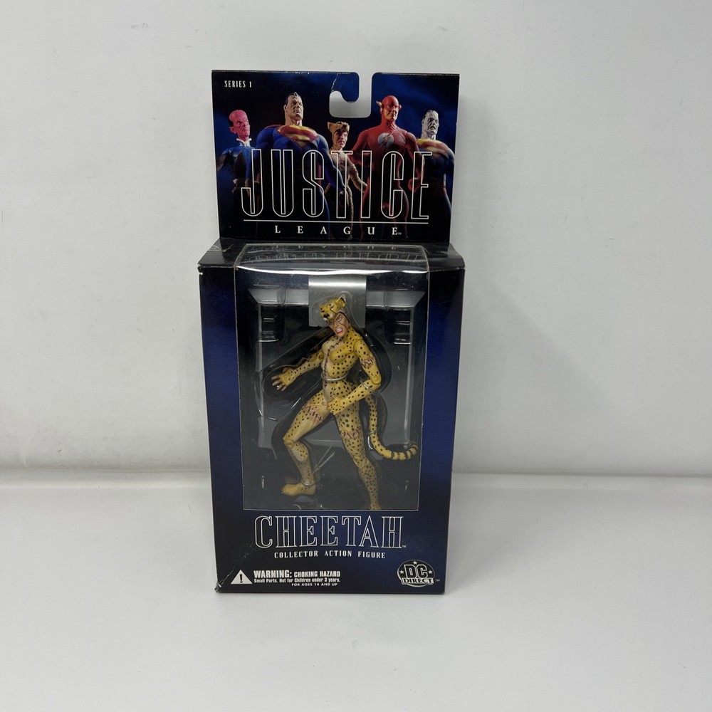 DC Direct Justice League Alex Ross Series 1 Cheetah Action Figure New Box Wear