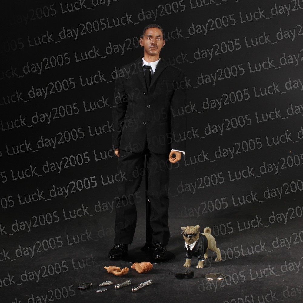 Dragon MIB3 Men In Black 3 Agent J Will Smith w/ Frank Dog 1/6 Figure (NO BOX)