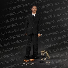 Dragon MIB3 Men In Black 3 Agent J Will Smith w/ Frank Dog 1/6 Figure (NO BOX)