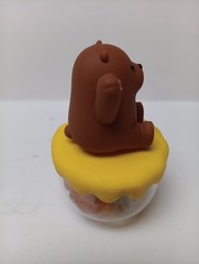 MINISO We Bare Bears Grizz Storage Jar Blind Box Collectible Figurine