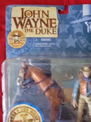 John Wayne The Duke Figure Dollor Dollar Horse w/Box Schylling 100 Years