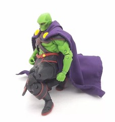 SU-MF-C-MMH: 1/12 wired Purple cape for McFarlane Martian Manhunter