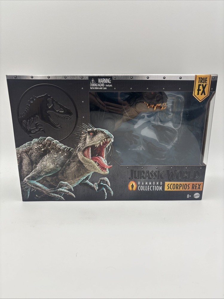 Jurassic World Hammond Collection Scorpios Rex Deluxe Action Figure NEW