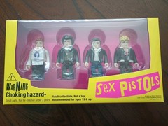 MEDICON TOY KUBRICK 2007 SEX PISTOLS SET 4pcs LIMITED EDITION (Yellow packaging)