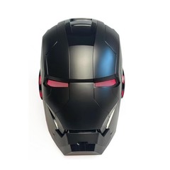 YONTYEQ Iron Man MK5 Helmet 1:1 Voice-controlled Wearable Prop Black Cosplay US
