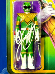 Super7 ReAction Figures Mighty Morphin Power Rangers Signed by Jason David Frank