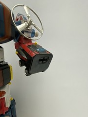 RARE VTG 1982 BANDAI JAPAN 15″ VOLTRON DAIRUGGER XV ROBOT Incomplete