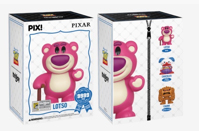 2026 SDCC Exclusive Thrilljoy- Toy Story Lotso Bear-UCC *PRESALE* Chance 4 Chase