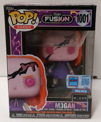 Funko Pop Fusion Games M3gan #1001 2024 NYCC Limited Edition 500 PCS w/Protect