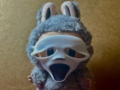3D Printed Ghostface Mask for Labubu – Glows in the dark!