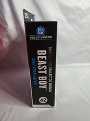 SDCC 2025 McFarlane DC Beast Boy Chase Platinum Figure UCC Exclusive Open Box