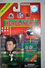 1998 BRAD JOHNSON MINNESOTA VIKINGS NFL FOOTBALL HEADLINERS NIB RARE